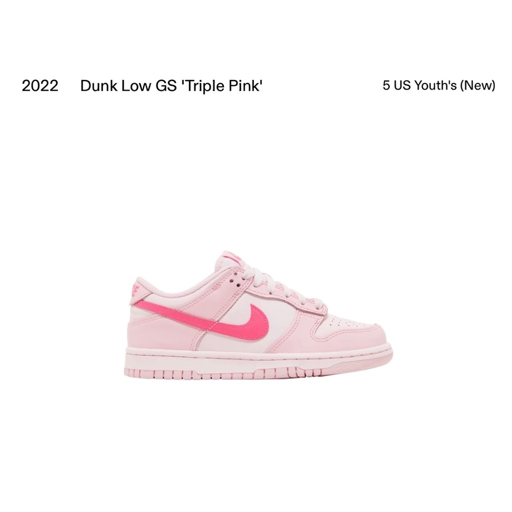 2022 Dunk Low GS ‘Triple Pink’